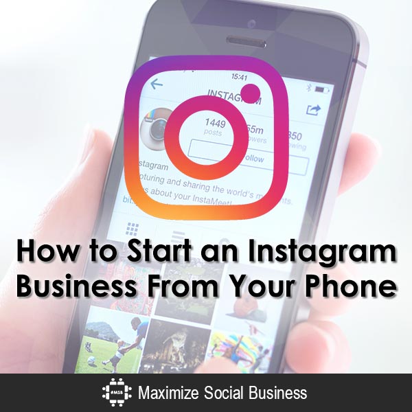 how to start your own business instagram